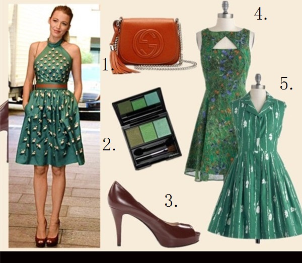 Fall Party Looks Mustard Yellow & Emerald Green Helen's Life & Style