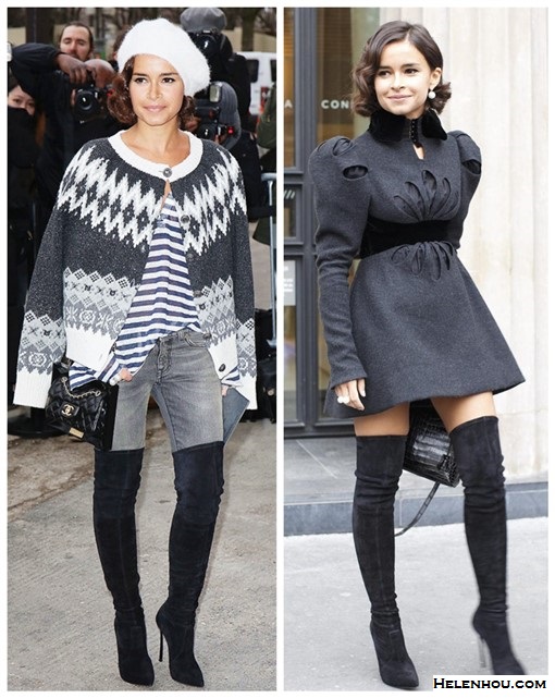 new rock thigh high boots